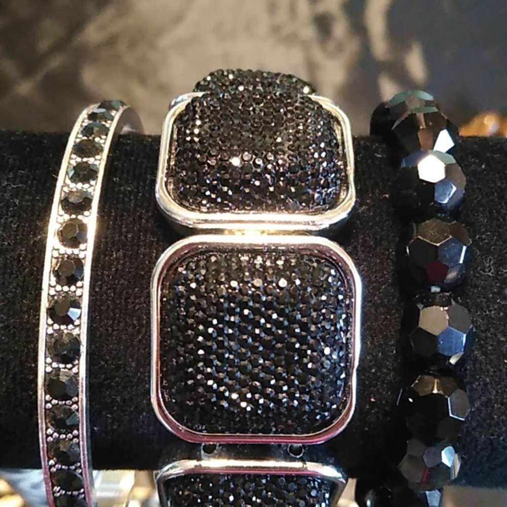 Black and Silver Bracelets***HOST PICK***06/06